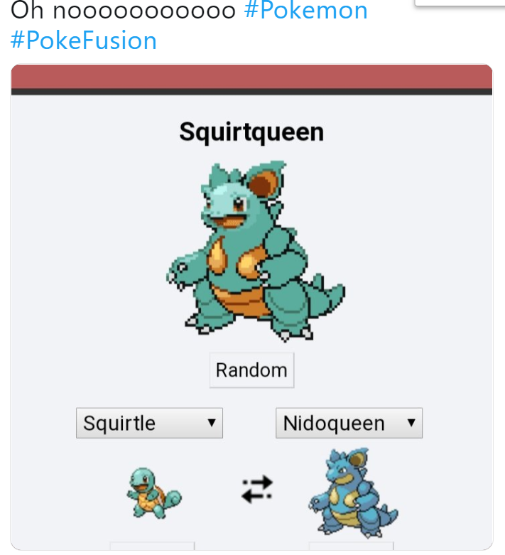 Pokemon Fusion Pokemon Fusion