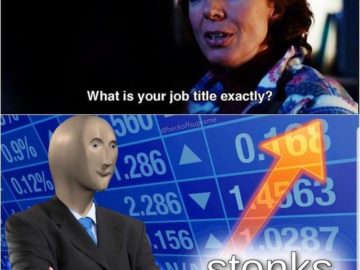 Stonks meme