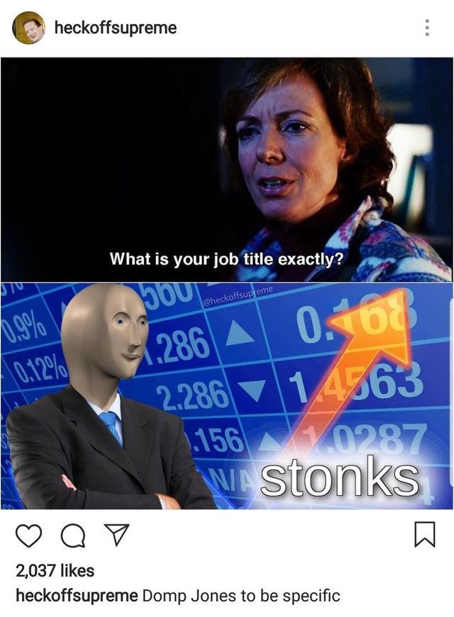 Stonks meme