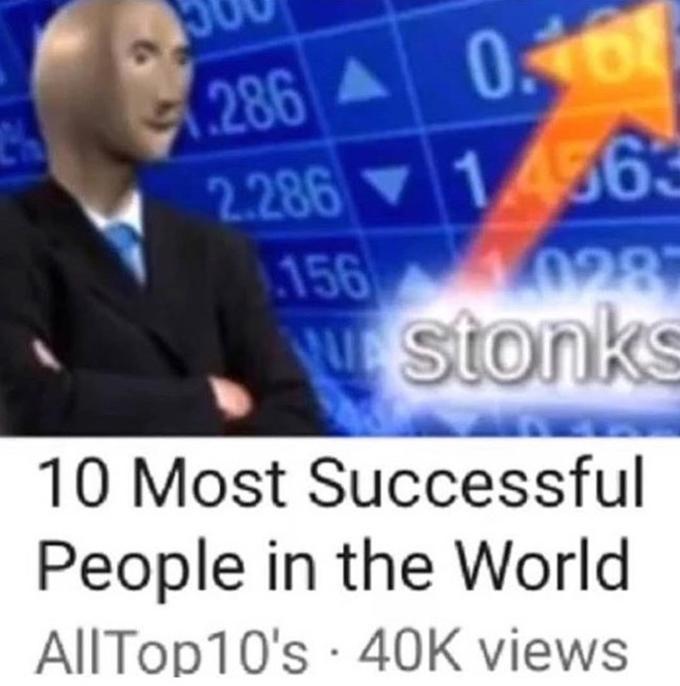 Stonks meme