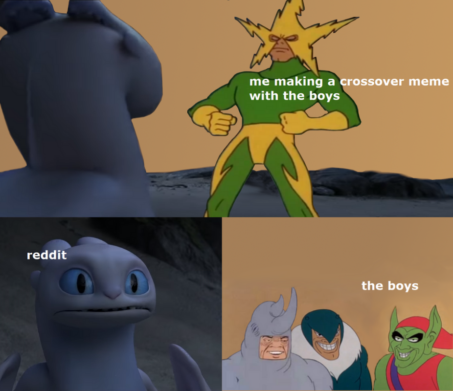 Toothless dragon and Light Fury memes
