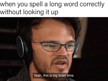 This is big brain time - мем Время большого мозга