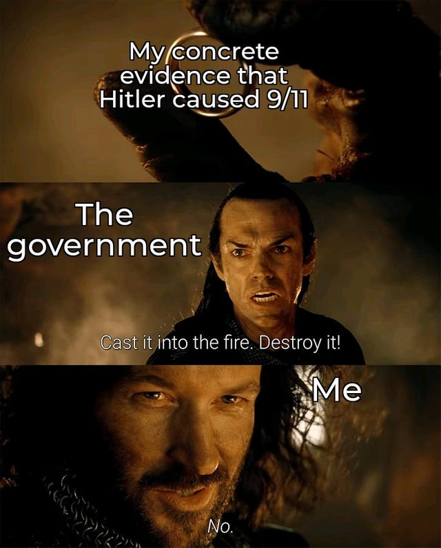 Брось это в огонь, уничтожь его