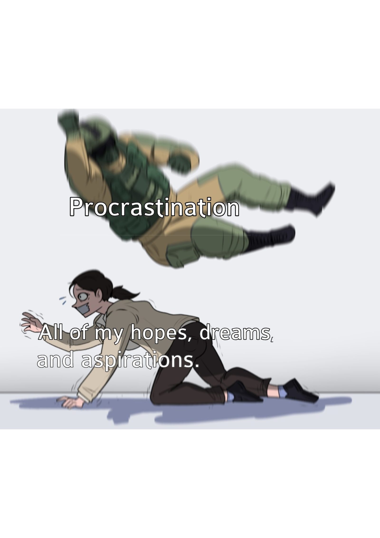 Фьюз прыгает на заложника