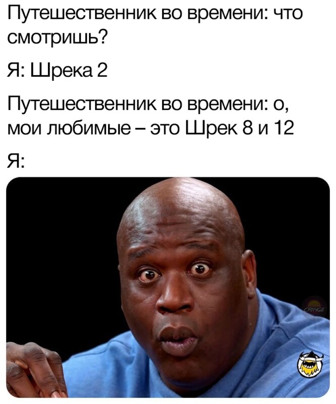 Мем про путешественника во времени