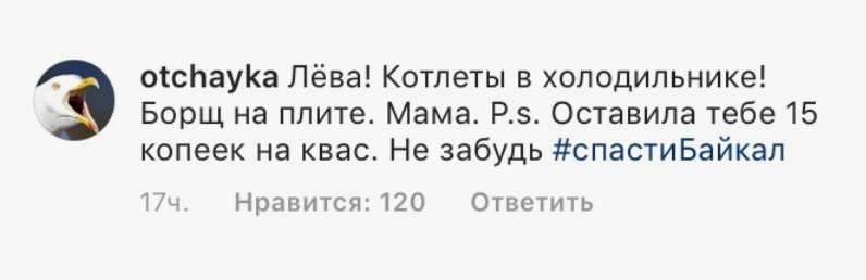 Россияне просят Ди Каприо спасти Байкал