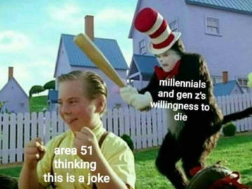 Штурм Зоны 51 Storm Area 51 meme
