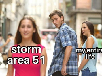 Штурм Зоны 51 Storm Area 51 meme