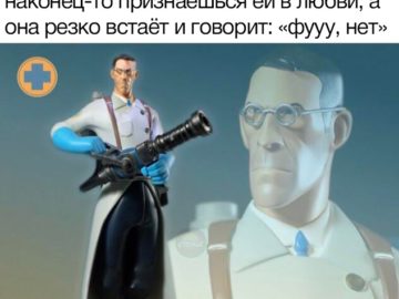 Мемы с персонажами Team fortress 2