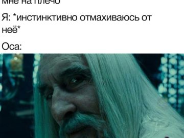 Значит, ты выбрал смерть - мем с Саруманом