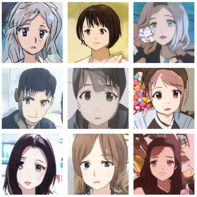Selfie2Anime