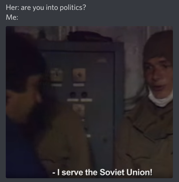 Служу Советскому Союзу - мем из сериала "Чернобыль"