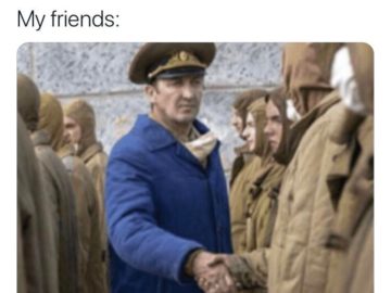 Служу Советскому Союзу - мем из сериала "Чернобыль"