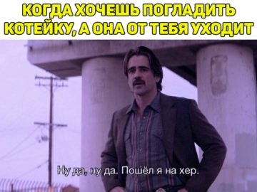 Ну да, ну да, пошел я на хер