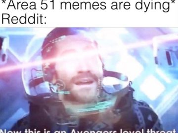 А вот это угроза уровня Мстителей (Now This is An Avengers Level Threat) - мем