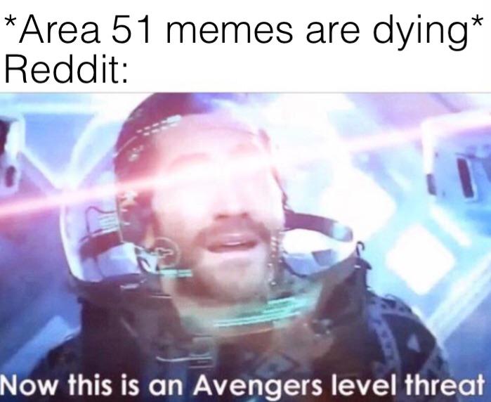 А вот это угроза уровня Мстителей (Now This is An Avengers Level Threat) - мем