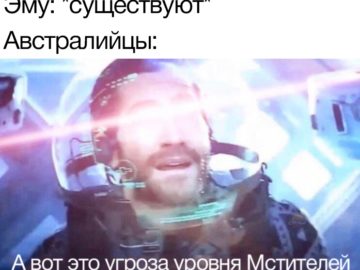 А вот это угроза уровня Мстителей (Now This is An Avengers Level Threat) - мем