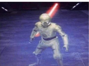 C-3PO с красными глазами