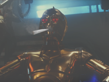 C-3PO с красными глазами