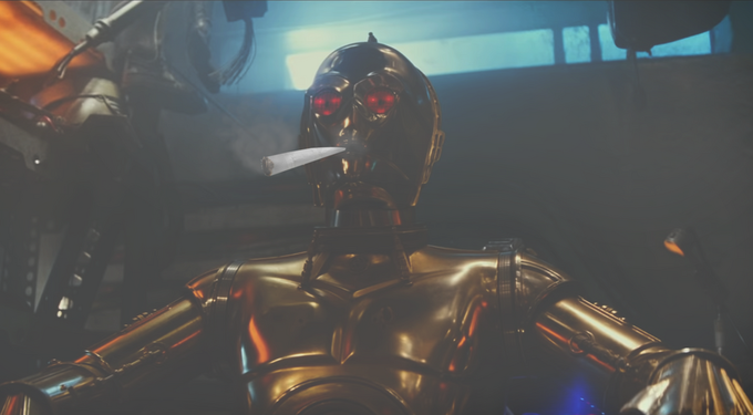 C-3PO с красными глазами