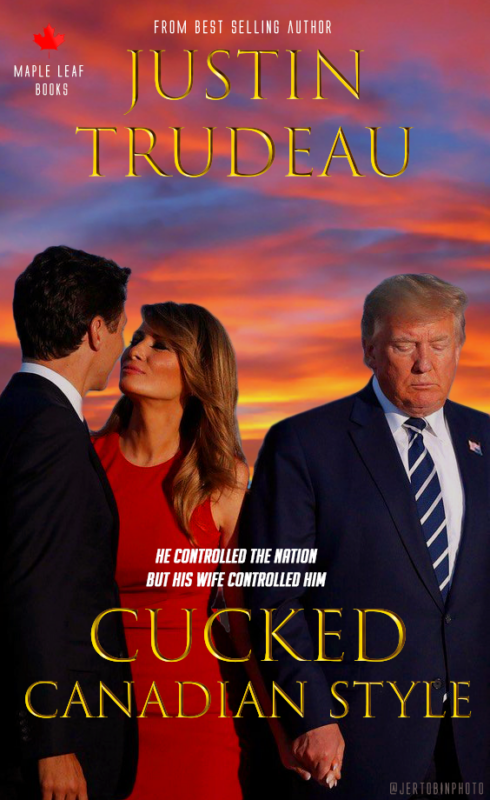 Мелания Трамп целует Джастина Трюдо