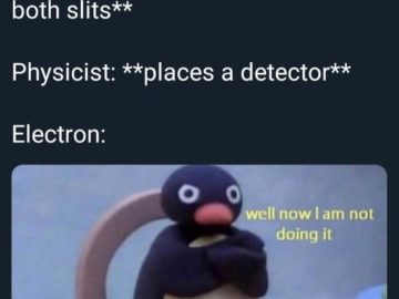Теперь я не буду этого делать - мем с пингвином Нут Нут Noot Noot