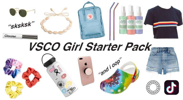 VSCO Girl starterpack