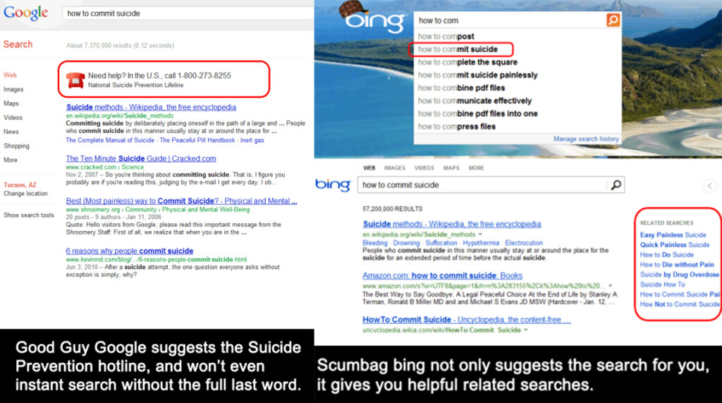 Google vs Bing meme Google vs Bing meme