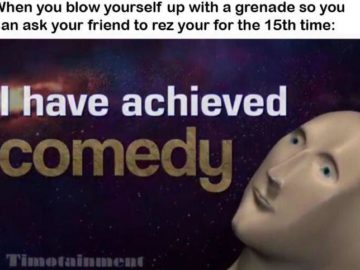 Я достиг комедии мем
