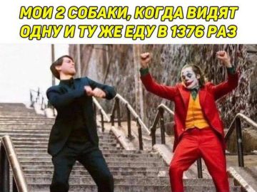 Джокер танцует на лестнице