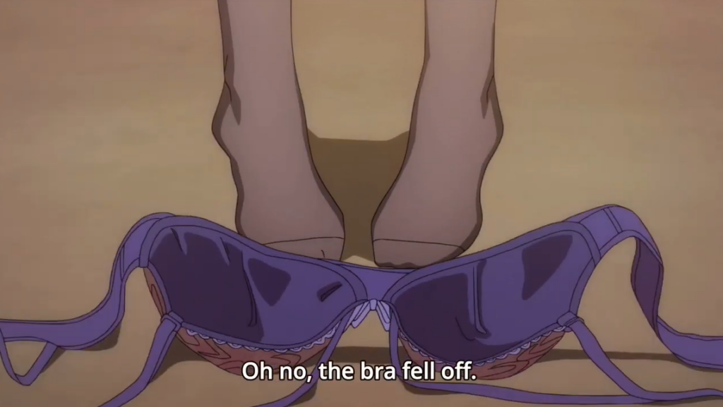 Oh no the bra fell off Oh no the bra fell off