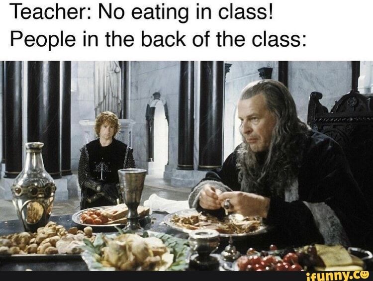 Back of the class