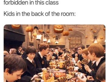 Back of the class