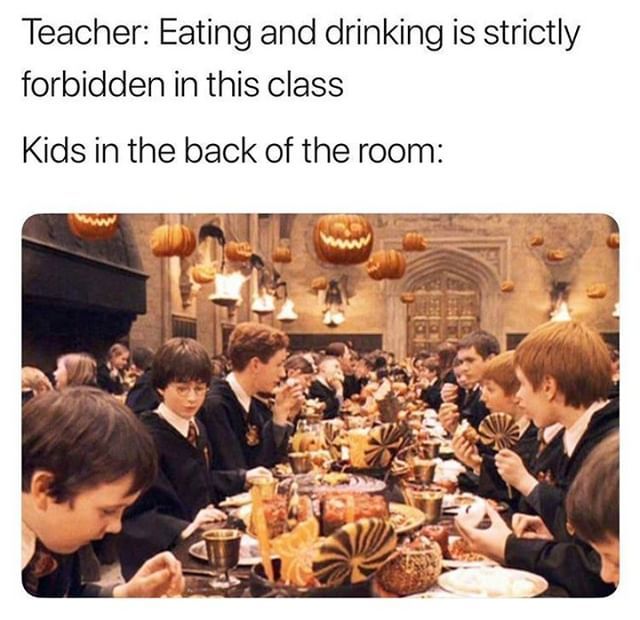 Back of the class
