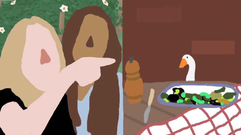 Untitled Goose Game meme
