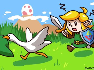 Untitled Goose Game мем