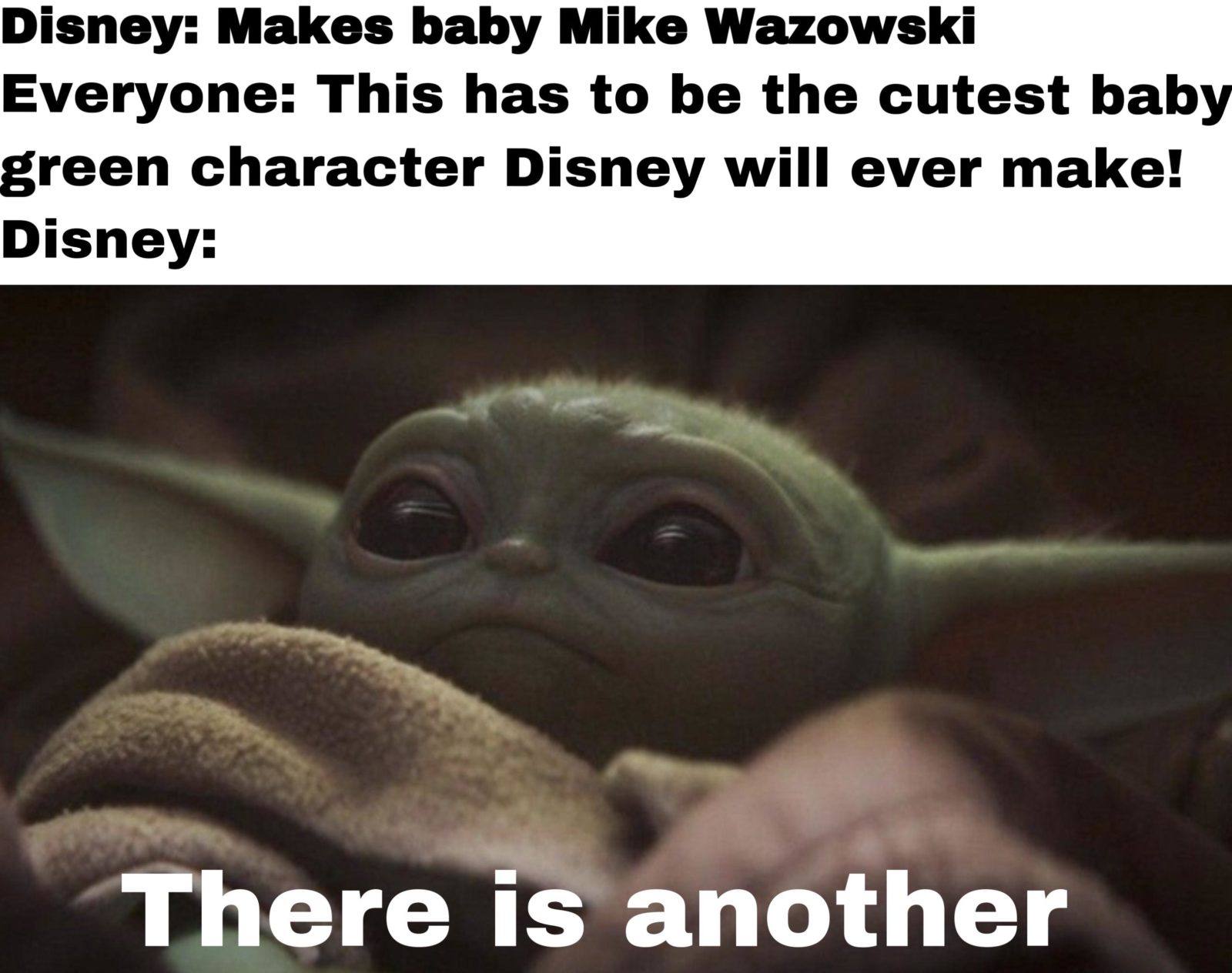 Маленький Йода из сериала Мандалорец