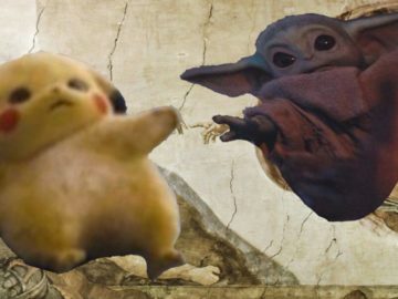 Маленький Йода из сериала Мандалорец