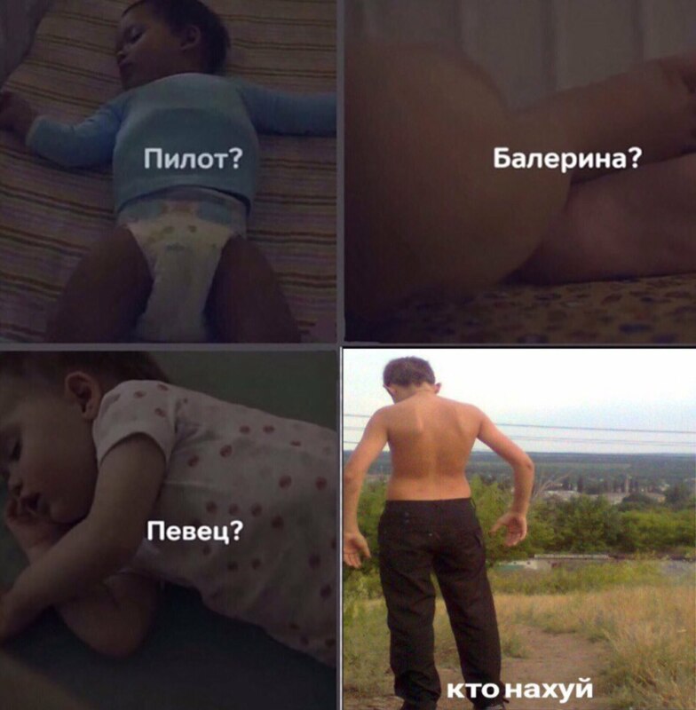 Пилот балерина певец мем
