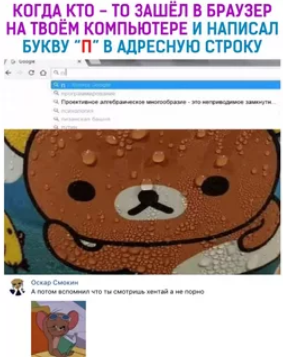 потеющий медведь рилаккума