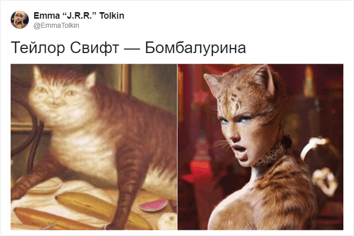 персонажи Кошки и коты со средневековых картин
