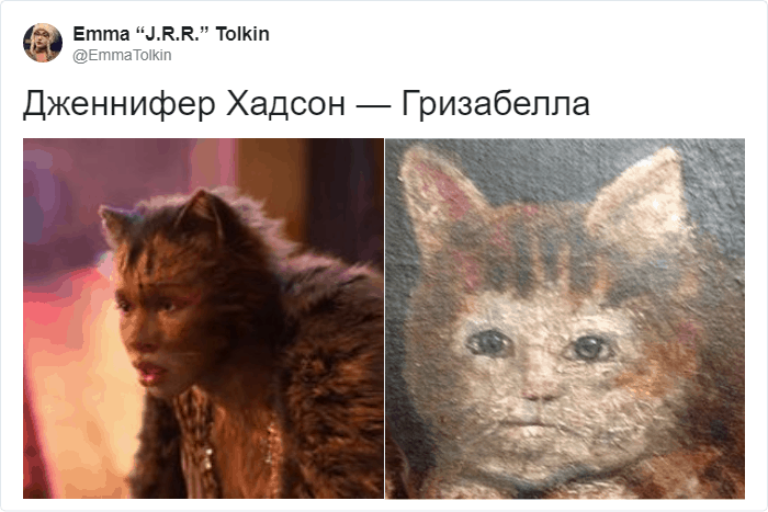 персонажи Кошки и коты со средневековых картин