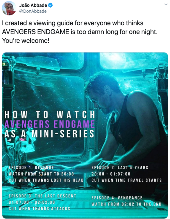 I created a viewing guide