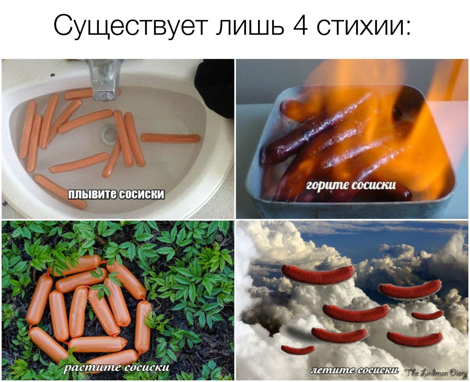 Сосите плывиски и Плывите сосиски