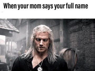 Геральт говорит Fuck