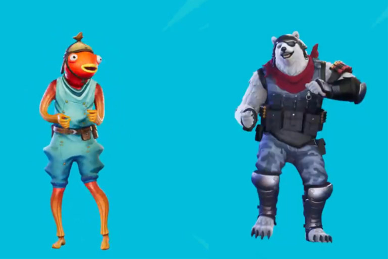 рикролл появился в Fortnite