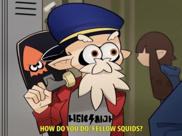Стив Бушеми со скейтбордом (How Do You Do, Fellow Kids?)