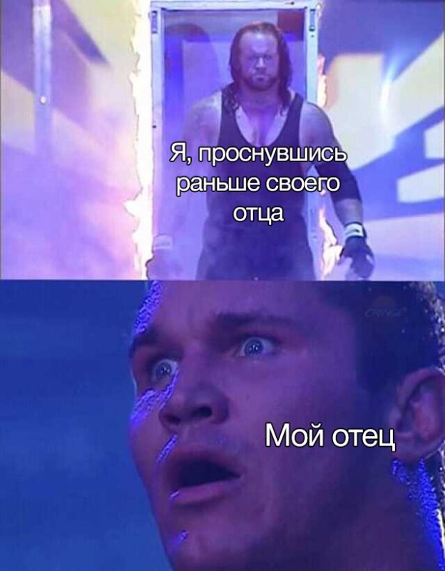 Рестлер появляется на арене