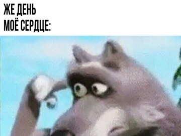 Волк крутит пальцем у виска