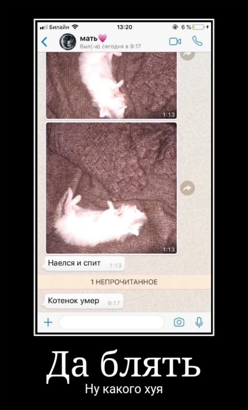 Наелся и спит